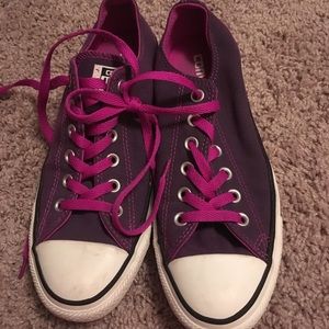 Purple Converse